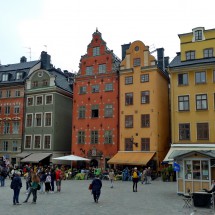 Stortorget, the main square of Stockholm's old quarter Gamla Stan